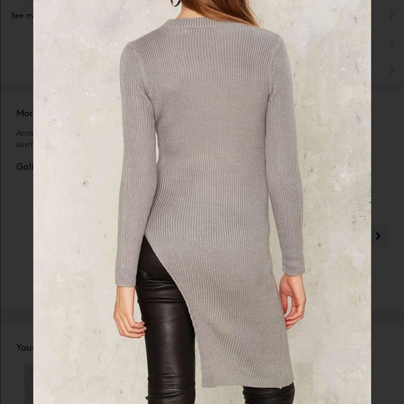 M-106 credence asymmetric sweater - Picture 3 of 4